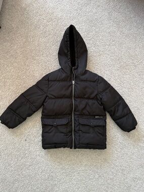 iXtreme Toddler Black Winter Puffer Coat